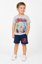 Παιδικό Σετ T-shirt – Βερμούδα Avengers - Image 4