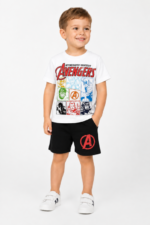 Παιδικό Σετ T-shirt – Βερμούδα Avengers - Image 3